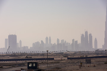 Image showing Panorama Dubai city