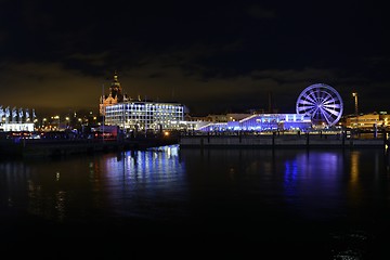 Image showing HELSINKI, FINLAND – DECEMBER 6, 2017: View of Helsinki from th