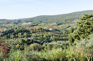 Image showing Beautiful view in Tuscany, Italy