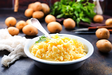 Image showing mashed potato