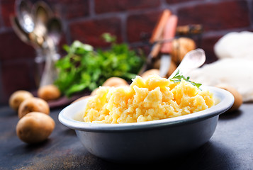 Image showing mashed potato