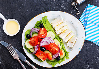 Image showing greek salad