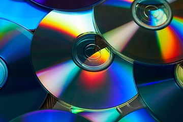 Image showing CD shiny background