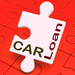 Image showing Car Loan Shows Auto Finance