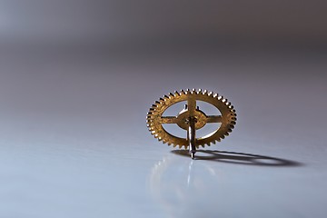 Image showing Small old cogwheel