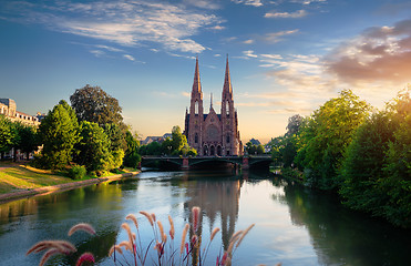 Image showing Church in Strasbourg