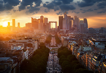 Image showing la Defense in Paris