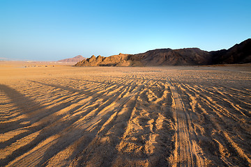 Image showing View on desert