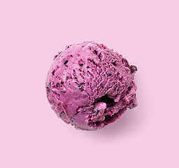 Image showing ice cream ball