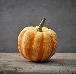 Image showing yellow autumn pumkin