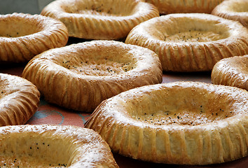 Image showing Traditional uzbek bread