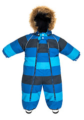 Image showing Childrens snowsuit fall