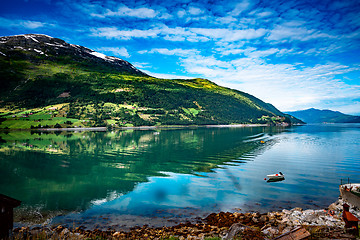 Image showing Beautiful Nature Norway.