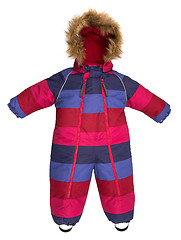 Image showing Childrens snowsuit fall