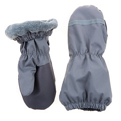 Image showing Children\'s autumn-winter mittens