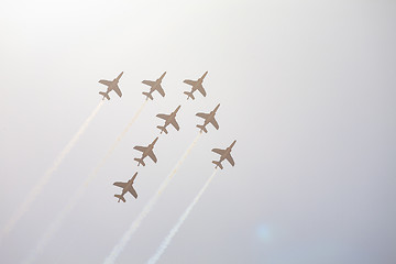 Image showing Alpha jets planes for an arrow