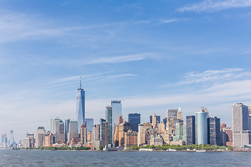 Image showing Panoramic view of Lower Manhattan, New York City, USA