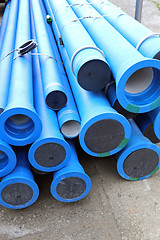 Image showing Pipes for Water