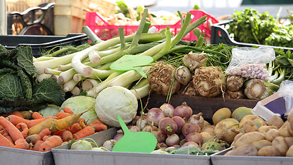 Image showing Root Vegetables