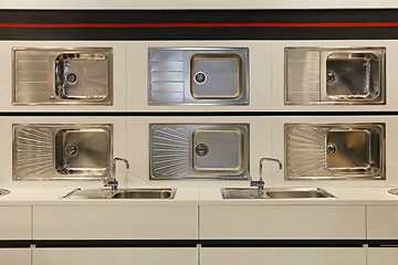 Image showing Kitchen Sinks