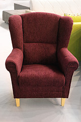 Image showing Purple Armchair