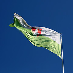 Image showing Ljubljana City Flag