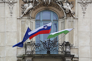 Image showing Slovenia Flags