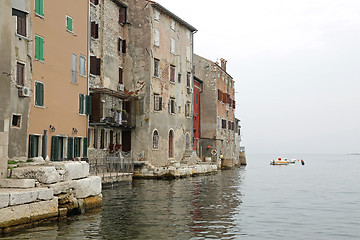 Image showing Houses at Sea