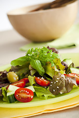 Image showing Side salad