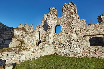 Image showing Old castle ruins