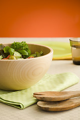 Image showing Side salad
