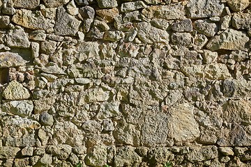 Image showing Old Stone Wall