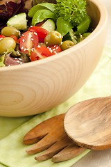 Image showing Side salad