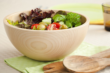 Image showing Side salad