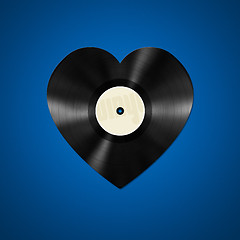 Image showing vinyl heart shape