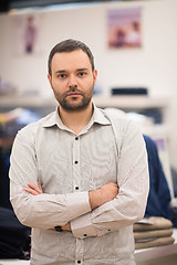 Image showing man in Clothing Store