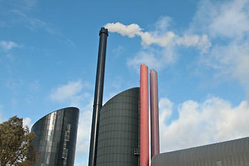 Image showing District heating plant in Helsinge 