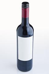 Image showing red wine bottle