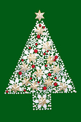 Image showing Christmas Tree Abstract