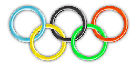 Image showing Olympic rings