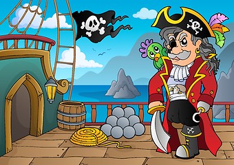 Image showing Pirate ship deck topic 5