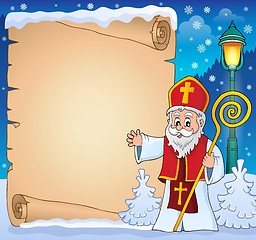 Image showing Saint Nicholas topic parchment 3