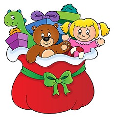 Image showing Christmas bag topic image 1