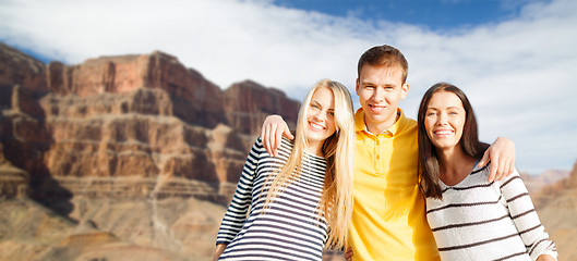 Image showing group of happy friends