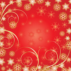 Image showing Christmas background for your greetings card