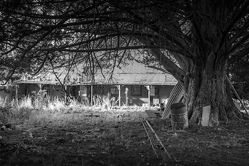 Image showing Abandoned old Australian homestead