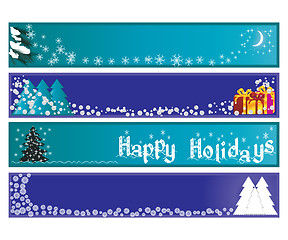 Image showing Christmas banners