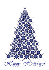 Image showing Christmas firtree