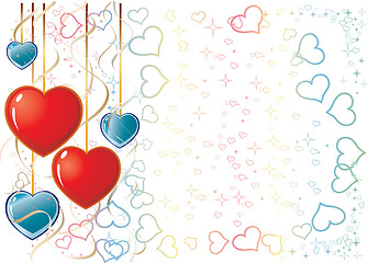 Image showing Valentine background