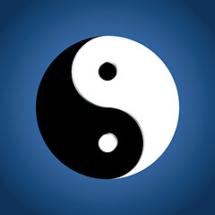 Image showing Yin Yang Symbol